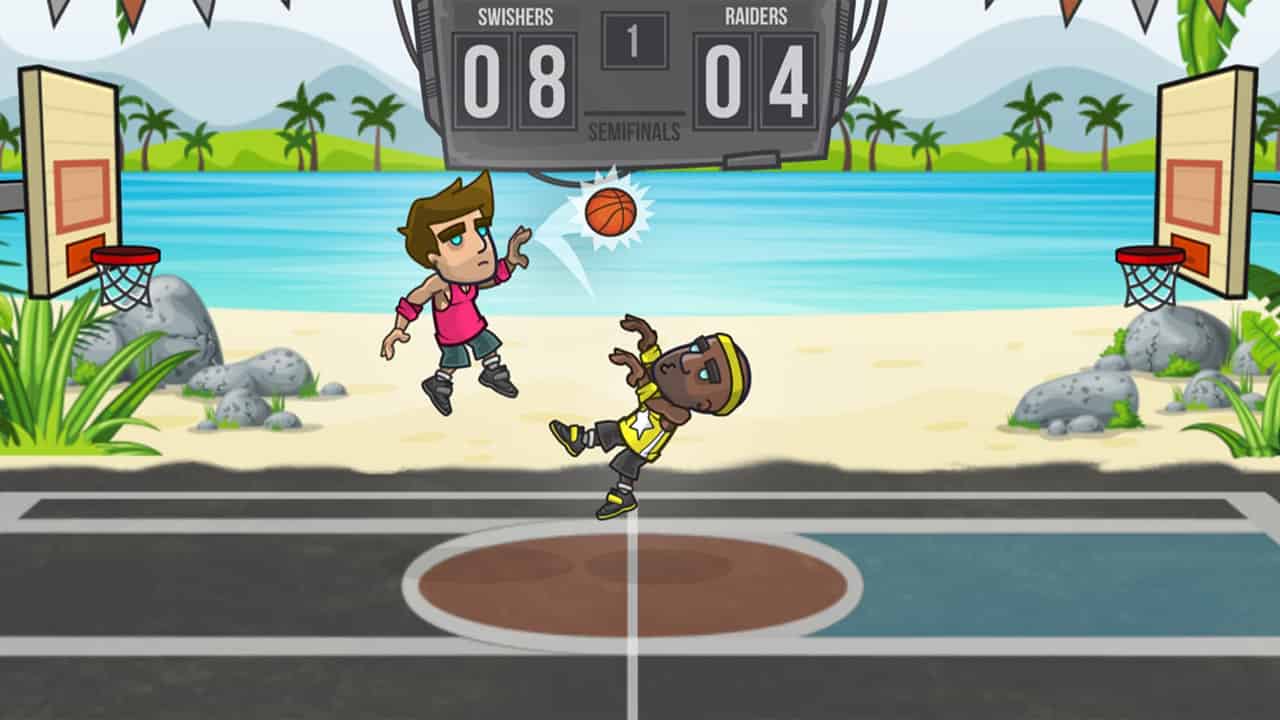 Basketball Battle NO WIFI Game